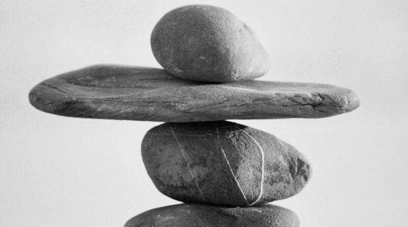 a stack of rocks