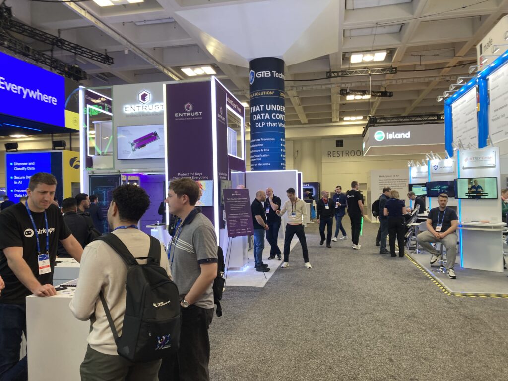 2026 RSAC Conference exhibit hall crowd