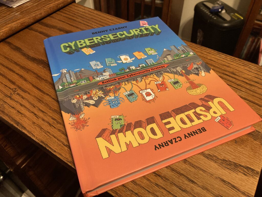 A copy of Benny Czarny's book about Content Destruction and Restoration (CDR)