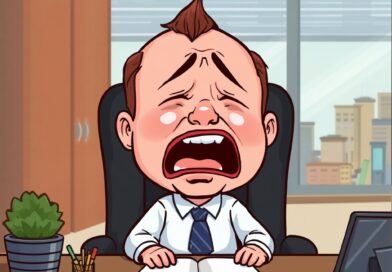 Infant CEO crying over the lack of results from firing peoiple for AI