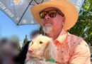 Author Richard bird with his dog