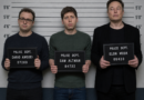 Dario Imodei, Sam Altman and Elon Musk imagined in police line up